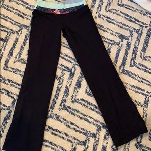 Lululemon flare black yoga pants